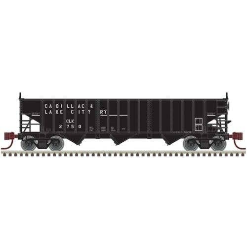 Pullman-Standard PS-2750 3-Bay Hopper - Ready to Run - Master(R) -- Cadillac and Lake, N, Atlas Model Railroad Co. 50007016
