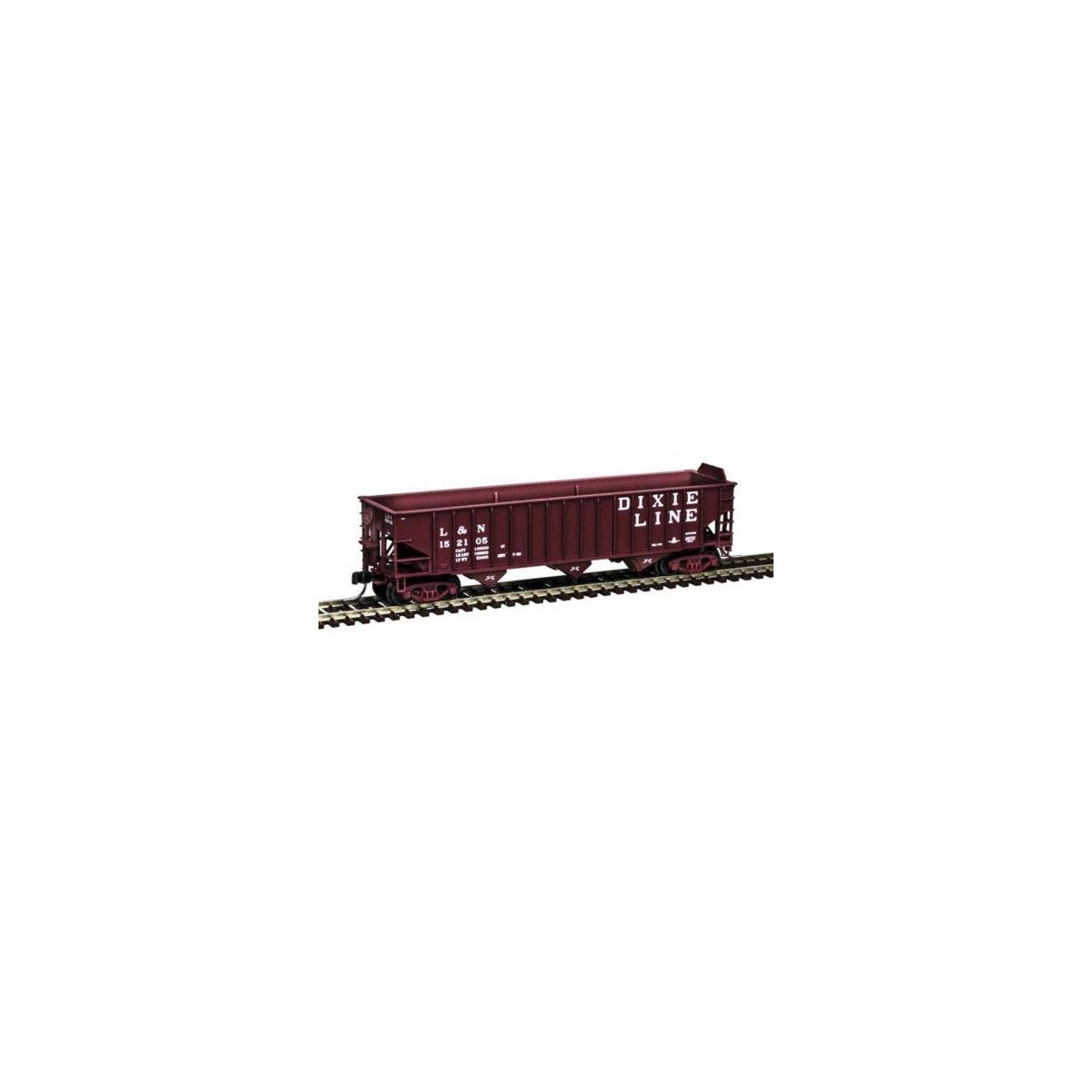 Pullman-Standard PS-2750 3-Bay Hopper - Ready to Run - Master(R) -- Louisville and Na, N, Atlas Model Railroad Co. 50007007
