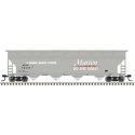 ACF 5250 4-Bay Centerflow Hopper - Ready to Run -- ACFX 58341 (Marion, Illinois gray, white, red), N, Trainman 50007111