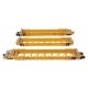 NSC Articulated 3-Unit 53′ Well Car - Ready-to-Run -- TTX 787329, HO, WalthersMainline 55831