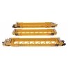 NSC Articulated 3-Unit 53′ Well Car - Ready-to-Run -- TTX 787329, HO, WalthersMainline 55831