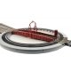 Electric Turntable - Unitrack -- Kit - 8-9/16` 21.7cm Diameter x 1/2` Deep/Thick 1.2cm, 6-5/16` 16cm Bri, N, Kato USA Inc 2028