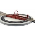 Electric Turntable - Unitrack -- Kit - 8-9/16` 21.7cm Diameter x 1/2` Deep/Thick 1.2cm, 6-5/16` 16cm Bri, N, Kato USA Inc 2028