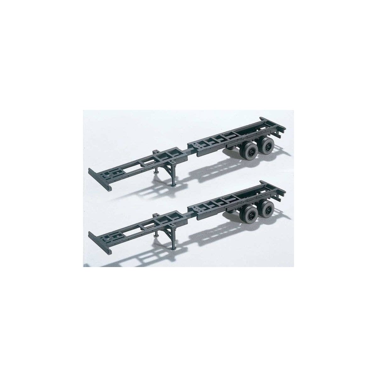 Extendible Container Chassis - Kit, HO, Walthers SceneMaster 4105