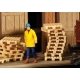 Wood Pallets -- Kit pkg(12), HO, Walthers SceneMaster 4129