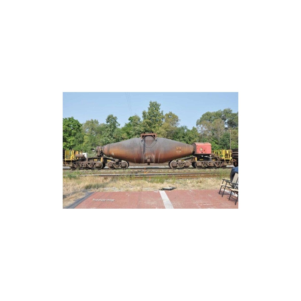 Treadwell 200-Ton Hot-Metal Car - Kit -- With Trucks and Couplers (Undecorated), HO, State Tool & Die 711