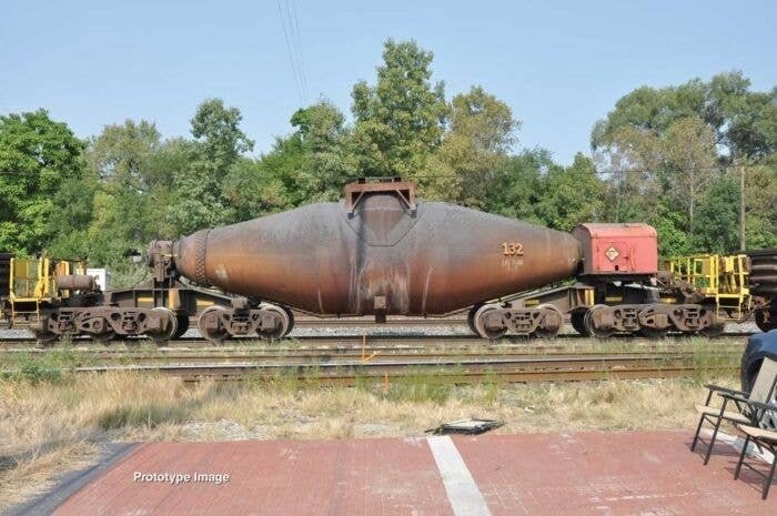 Treadwell 200-Ton Hot-Metal Car - Kit -- With Trucks and Couplers (Undecorated), HO, State Tool & Die 711