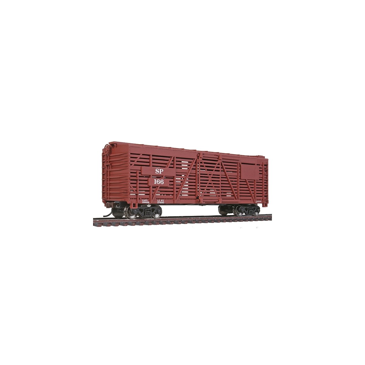 40′ Stock Car - Ready to Run -- Southern Pacific(TM) (Boxcar Red), HO, WalthersTrainline 1688