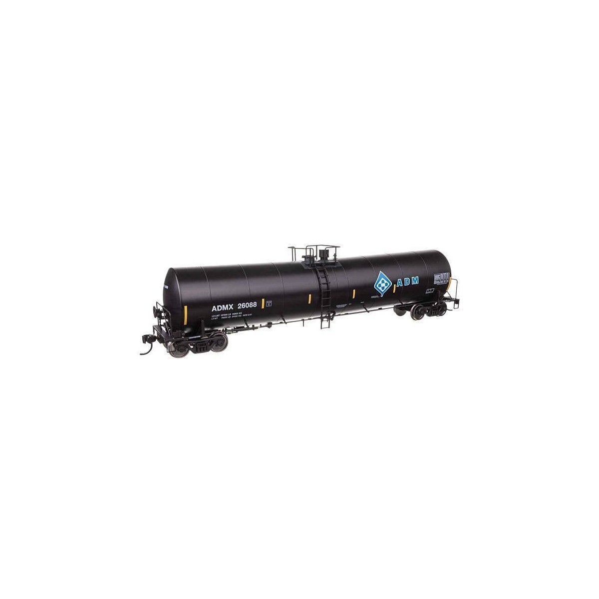 Trinity 25,000-Gallon Tank Car - Ready to Run -- ADM 26088, HO, WalthersMainline 48224
