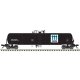 GATX 20,700-Gallon Tank Car - Ready to Run - Master(R) -- Mobay Chemicals GATX 52251 , N, Atlas Model Railroad Co. 50006304