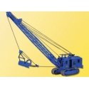 European Construction Equipment -- MENCK M154 Dragline Excavator with Bucket, HO, Kibri 11283