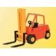 Steinbock Fork Lift w/Safety Cage, HO, Kibri 11754