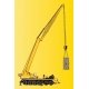 Liehberr 1120 Telescoping Crane - Kit -- w/Extended Jib, HO, Kibri 13012