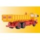 Bolling Skip Loader Truck - Kit -- Yellow, Red, HO, Kibri 14121