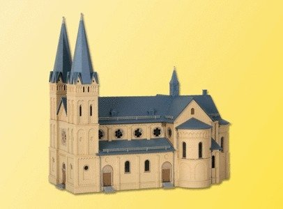 Church -- 11-1/4 x 6-11/16 x 10-1/4′ 28.5 x 17 x 26cm, N, Kibri 37025