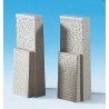 Bridge Piers pkg(2) -- 3-5/8′ 9.2cm Tall, N, Kibri 37672