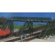 4-Track Pedestrian Overpass -- 7-1/8 x 3-3/8 x 2-3/8′ 18 x 8.5 x 6cm, N, Kibri 37810