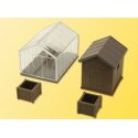 Greenhouse, HO, Kibri 38144