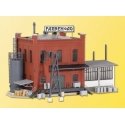 Factory w/Annex -- 28 x 17 x 16cm, HO, Kibri 39813