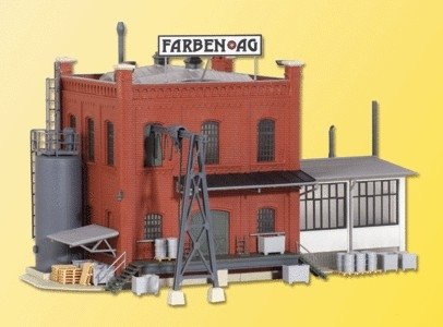 Factory w/Annex -- 28 x 17 x 16cm, HO, Kibri 39813