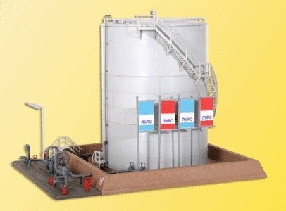 Fuel Storage Tank -- 7-1/12 x 5-1/2 x 5-1/8′ 18 x 14 x 13cm, HO, Kibri 39830