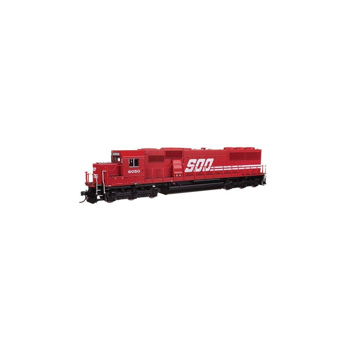EMD SD60 Spartan Cab with ESU(R) Sound and DCC -- Soo Line 6050, HO, WalthersMainline 19772