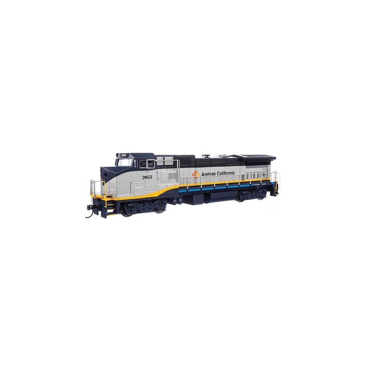 GE Dash 8-32BWH - ESU(R) Sound & DCC -- Amtrak California(SM) 2053, HO, WalthersMainline 19566