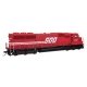 EMD SD60 Spartan Cab with ESU(R) Sound and DCC -- Soo Line 6057, HO, WalthersMainline 19773