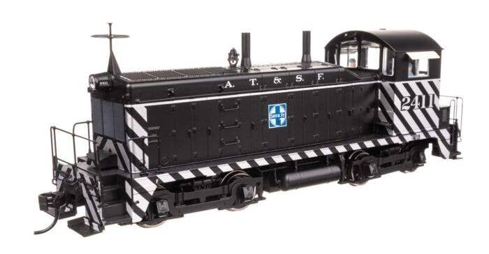 EMD NW2 - LokSound 5 Sound and DCC -- Santa Fe 2411, HO, WalthersProto 43502