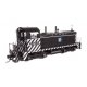 EMD NW2 - LokSound 5 Sound and DCC -- Santa Fe 2411, HO, WalthersProto 43502