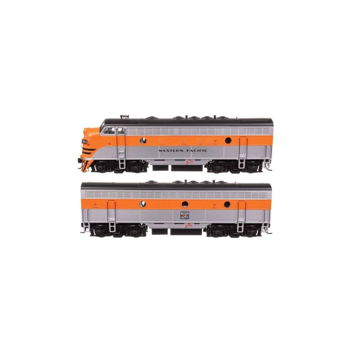 EMD F7 A-B Set - ESU Sound and DCC -- Western Pacific 914A/914B, HO, WalthersMainline 21418