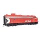 EMD FP7 & F7B Standard DC -- Canadian Pacific 4066 & 4474 (red, white w/Multi-mark), HO, WalthersProto 49550