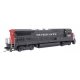 GE Dash 8-40B - Standard DC -- Southern Pacific(TM) 8017 (gray, red, white large SP on nose), HO, WalthersMainline 9572