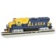 EMD GP40 - Standard DC -- Alaska Railroad 3009 (blue, yellow), N, Bachmann Industries 63569