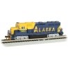 EMD GP40 - Standard DC -- Alaska Railroad 3009 (blue, yellow), N, Bachmann Industries 63569