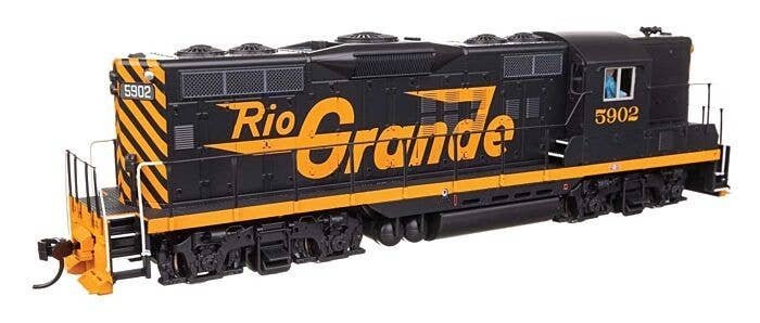 EMD GP9 Phase II with High Hood - Standard DC -- Denver & Rio Grande Western(TM) 5902, HO, WalthersMainline 10495