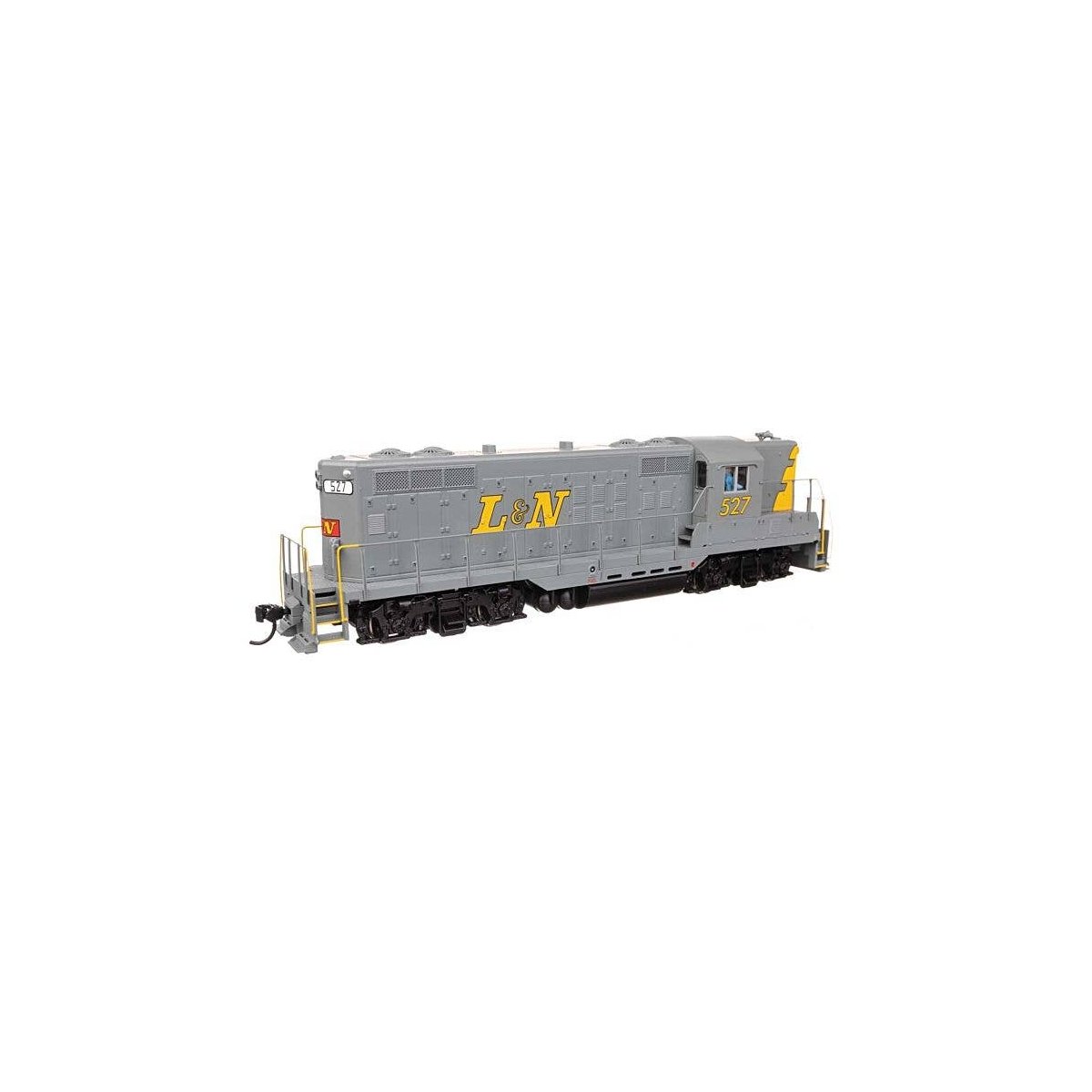 EMD GP9 Phase II with High Hood - ESU(R) Sound and DCC -- Louisville & Nashville 527, HO, WalthersMainline 20499
