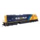 EMD SD75I - ESU(R) Sound & DCC -- Ontario Northland 2103, HO, WalthersMainline 21014