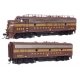 EMD FP7 & F7B STANDARD DC -- Pennsylvania Railroad EFP-15 9834A, EH-15 9834B (Tuscan 5-Stripe), HO, WalthersProto 49537