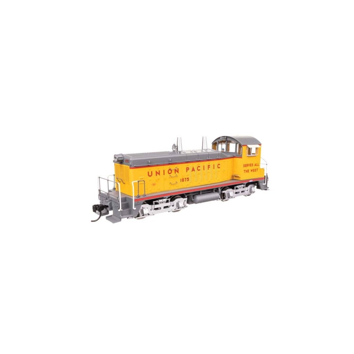 EMD NW2 - LokSound 5 Sound and DCC -- Union Pacific(R) 1075, HO, WalthersProto 43512
