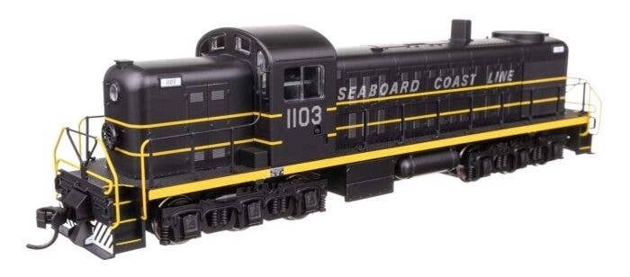 Alco RSC-2 - ESU(R) Sound and DCC -- Seaboard Coast Line 1103, HO, WalthersMainline 20720