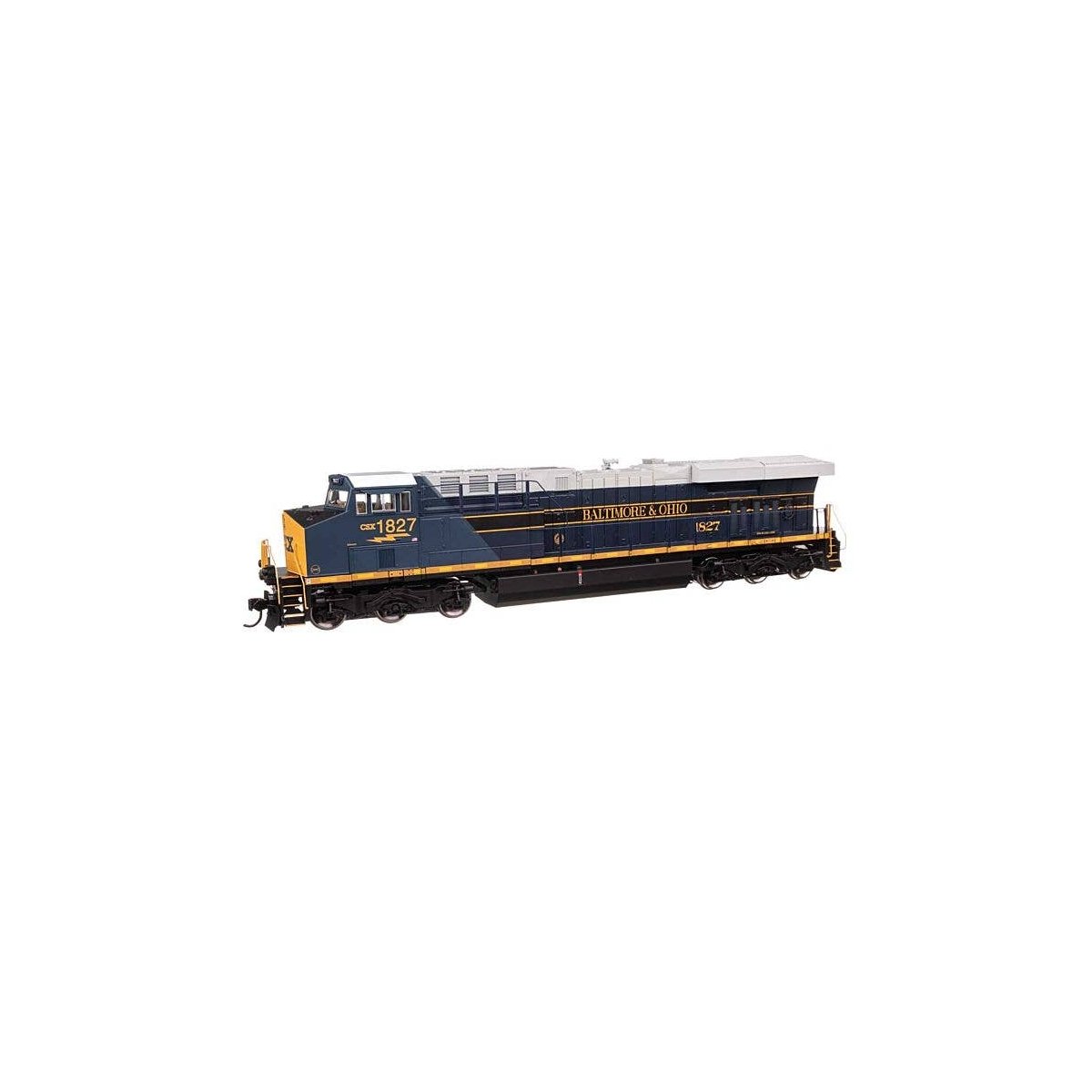 GE ES44AC Evolution Series GEVO - Standard DC -- CSX 1827 (Baltimore & Ohio Heritage), HO, WalthersMainline 10225