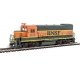 EMD GP15-1 - Standard DC -- Burlington Northern Santa Fe (green, orange, yellow), HO, WalthersTrainline 2500