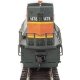 EMD GP15-1 - Standard DC -- Burlington Northern Santa Fe (green, orange, yellow), HO, WalthersTrainline 2500