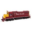 EMD GP35 Phase II - Standard DC -- Rock Island 328, HO, WalthersProto 50307
