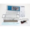 40′ Trailmobile Flatbed Trailer -- Gray, HO, Lonestar Models 5001