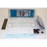 Trailmobile 40′ Flatbed Trailer - Kit -- White, HO, Lonestar Models 5021
