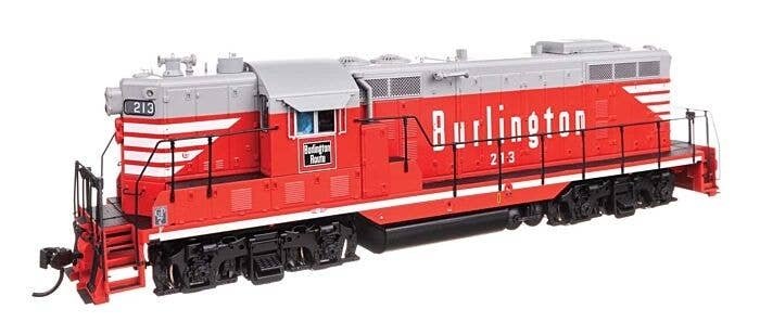 EMD GP7 - LokSound 5 Sound and DCC -- Chicago, Burlington & Quincy 213, HO, WalthersProto 42420