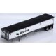 Wilson 43′ Grain Trailer - Kit -- White with Nutrena Decals for Trailer, HO, Lonestar Models 6019