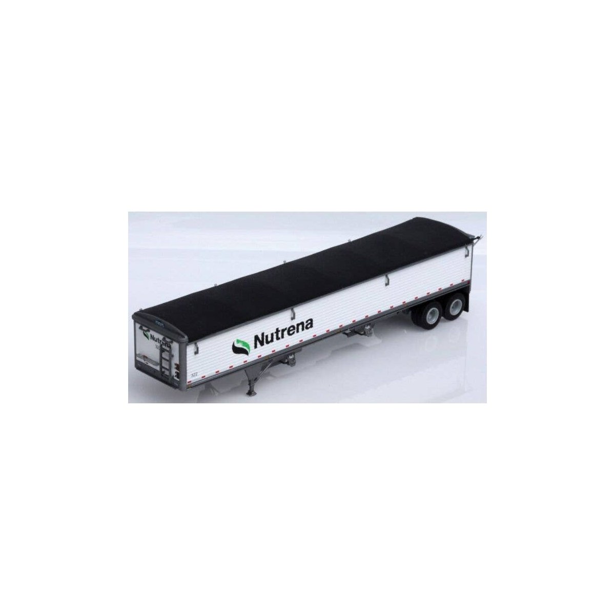 Wilson 43′ Grain Trailer - Kit -- White with Nutrena Decals for Trailer, HO, Lonestar Models 6019
